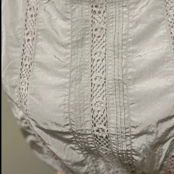 NWOT Free People Oh Hey  Appliqué Chai TeCrop top size XS - Picture 3 of 6